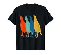 Funny Vintage Quail Birds Retro Graphics for Breeders T-Shirt