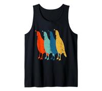Funny Vintage Quail Birds Retro Graphics for Breeders Tank Top