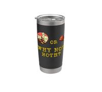 Funny Vintage Retro Ham Or Ham Why Not Both? Stainless Steel Insulated Tumbler