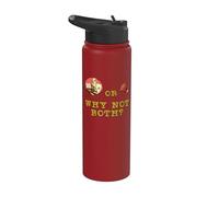 Funny Vintage Retro Ham Or Ham Why Not Both? Stainless Steel Insulated Water Bottle
