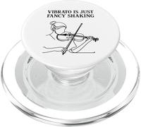 Funny Violin Player art Violinist Women and Girls PopSockets PopGrip for MagSafe
