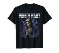 Funny Virgin Mary Cringy Meme Overloaded Christian T-Shirt