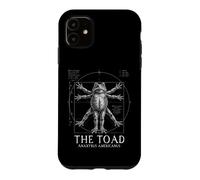 Funny Vitruvian American Toad Biology Amphibian Graphic Case for iPhone 11