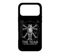 Funny Vitruvian American Toad Biology Amphibian Graphic Case for iPhone 17 Pro Max