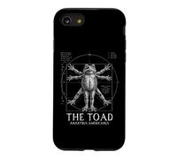 Funny Vitruvian American Toad Biology Amphibian Graphic Case for iPhone SE (2020) / 7/8