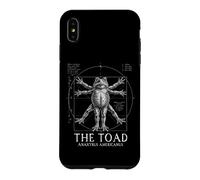 Funny Vitruvian American Toad Biology Amphibian Graphic Case for iPhone XS Max