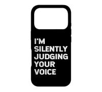 Funny Vocal Coach Singing Teacher Voice Therapist Judging Case for iPhone 17 Pro