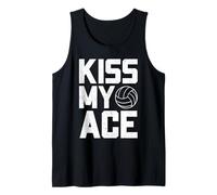 Funny Volleyball Kiss My Ace Tank Top