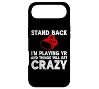 Funny VR Gaming Stand Back I'm Playing Things Will Get Crazy Case for iPhone Air