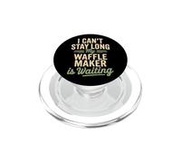 Funny Waffle Maker Sweet Savoury Waffles PopSockets PopGrip for MagSafe