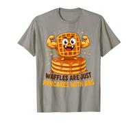 Funny Waffles are Just Pancakes with Abs T-Shirt