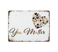 Funny Wall Sign Decor Classroom Equality Diversity Wall Art Kindness Posters for Home Kitchen Wall Bar Coffee Shop Decoration Gift For Women Men Plaque Tin Sign Retro Metal Tin Sign 8X12 inches