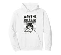 Funny Wanted Dead and Alive Schrödinger’s Cat Schrodinger Pullover Hoodie