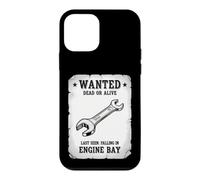 Funny Wanted Poster Saying Dead Alive 10mm Wrench Case for iPhone 12 mini