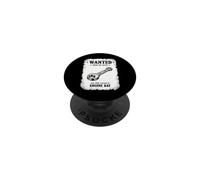 Funny Wanted Poster Saying Dead Alive 10mm Wrench PopSockets Adhesive PopGrip