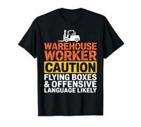 Funny Warehouse Worker Logistics Forklift T-Shirt
