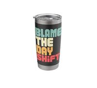 Funny Warehouse Worker Night Shift Logistics Stainless Steel Insulated Tumbler