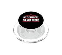 Funny Warning Introvert Not Friendly Do Not Touch PopSockets PopGrip for MagSafe