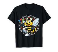 Funny Wasp Darts Player Ally Pally Dartboard Design T-Shirt