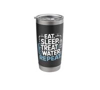 Funny Wastewater Operator Water Treatment Stainless Steel Insulated Tumbler