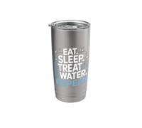 Funny Wastewater Operator Water Treatment Stainless Steel Insulated Tumbler