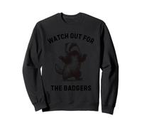 Funny Watch Out for the Badgers Ireland Travel Irish Advice Sweatshirt