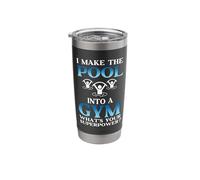 Funny Water Aerobics Instructor Stainless Steel Insulated Tumbler