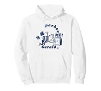 Funny Watergate Era Pardon Joke 1970s Political Satire Retro Pullover Hoodie