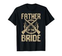 Funny Wedding Father Of The Bride Hunting T-Shirt