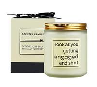 Funny Wedding Gifts, Engagement Gifts for Women, Friends,Funny Soy Candle, Engagement Gift for Couple, Bridal Shower Bride to Be and Future Mrs Gift for Her