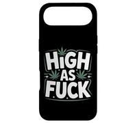 Funny Weed High As F-ck Stoner Humor Saying Case for iPhone Air