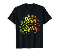 Funny Weed Smoker Quote Roll Me A Blunt & Tell Me I'm Pretty T-Shirt