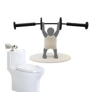 Funny Weightlifter Toilet Roll Holder | Stand Weightlifter Toilet Roll Dispenser,Novelty Unique Weightlifter Toilet Paper Roll Holder, Printed Strong Man Weightlifter Toilet Paper Tissue Holder