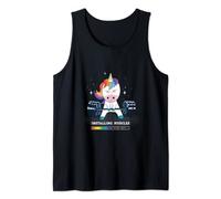Funny Weightlifting Unicorn Fitness Installing Muscles Gift Tank Top