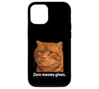 Funny Weird Cat Face Meme Silly Hilarious Mad Cat Confused Case for iPhone 12/12 Pro