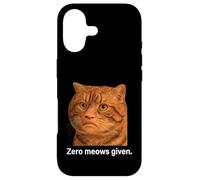 Funny Weird Cat Face Meme Silly Hilarious Mad Cat Confused Case for iPhone 17
