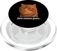 Funny Weird Cat Face Meme Silly Hilarious Mad Cat Confused PopSockets PopGrip for MagSafe