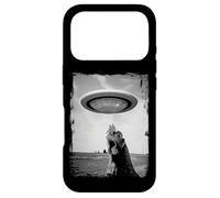 Funny Weird Chicken UFO Landing Graphic Weirdcore Case for iPhone 17 Pro