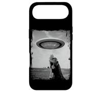 Funny Weird Chicken UFO Landing Graphic Weirdcore Case for iPhone Air