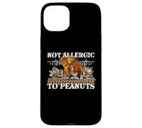 Funny Weird Meme Not Allergic To Peanut Cursed Peanut Butter Case for iPhone 15 Plus