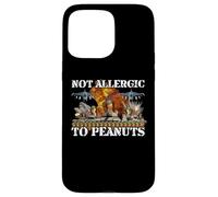 Funny Weird Meme Not Allergic To Peanut Cursed Peanut Butter Case for iPhone 15 Pro Max