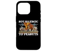 Funny Weird Meme Not Allergic To Peanut Cursed Peanut Butter Case for iPhone 16 Pro