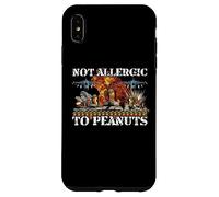 Funny Weird Meme Not Allergic To Peanut Cursed Peanut Butter Case for iPhone XS Max