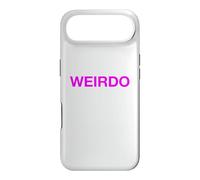 Funny WEIRDO hot pink groovy message strange odd different Case for iPhone Air