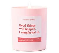 Funny Well Done Gift for Her Congratulations Gifts Scented Soy Wax Pink Candle (Good Things Will Happen)