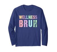 Funny Wellness Bruh Recovery Squad Sobriety PT Recover NA Long Sleeve T-Shirt