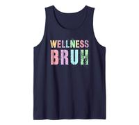 Funny Wellness Bruh Recovery Squad Sobriety PT Recover NA Tank Top