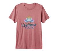 Funny Wellness Squad Gym Vacation Workout Club Meditate Premium T-Shirt