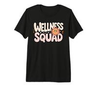 Funny Wellness Squad Workout PT Nurse Retreat Give Space Premium T-Shirt