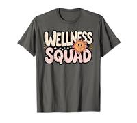 Funny Wellness Squad Workout PT Nurse Retreat Give Space T-Shirt